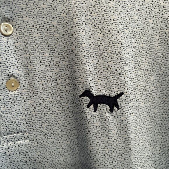 Peter Millar Summer Comfort Mens Large Classic Car Automobile Print Pattern Blue - Picture 3 of 6